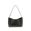 The Row Black Calf Leather Bos Taurus Shoulder Bag