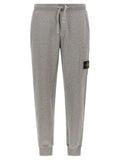 Stone Island Gray Cotton Joggers (Workout Pants)
