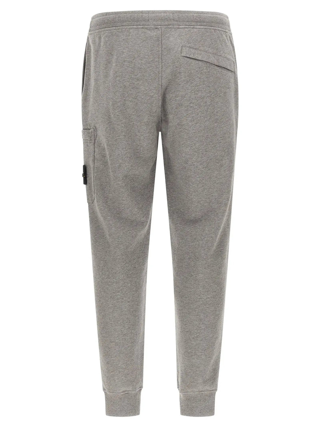Stone Island Gray Cotton Joggers (Workout Pants)
