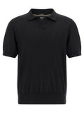 Hugo Boss Black Virgin Wool Polo Shirt