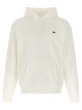 Lacoste White Cotton Sweatshirt