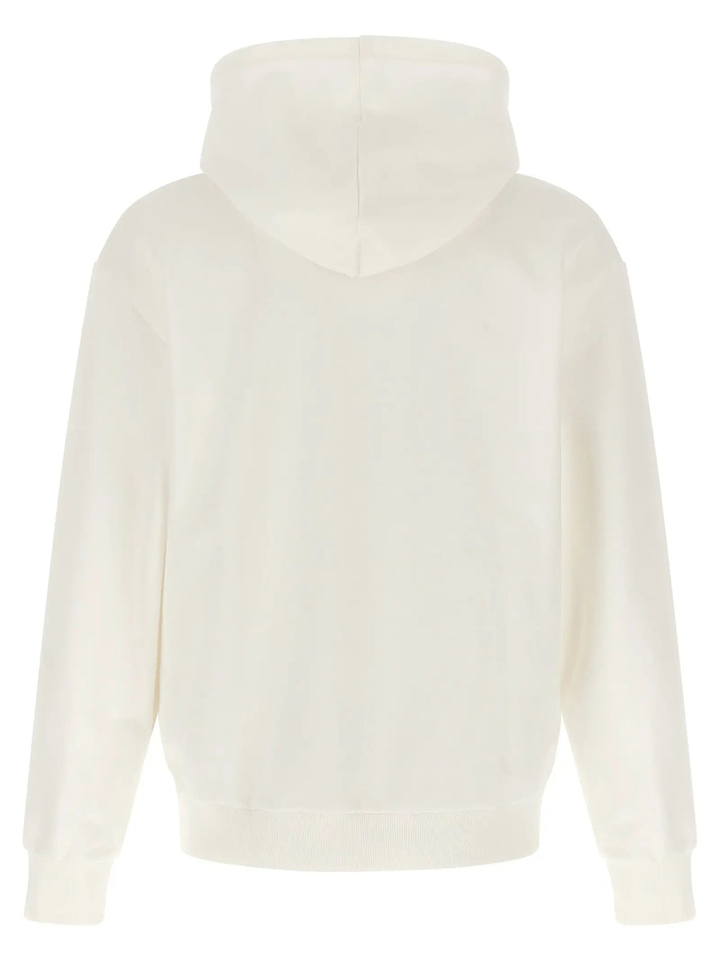 Lacoste White Cotton Sweatshirt