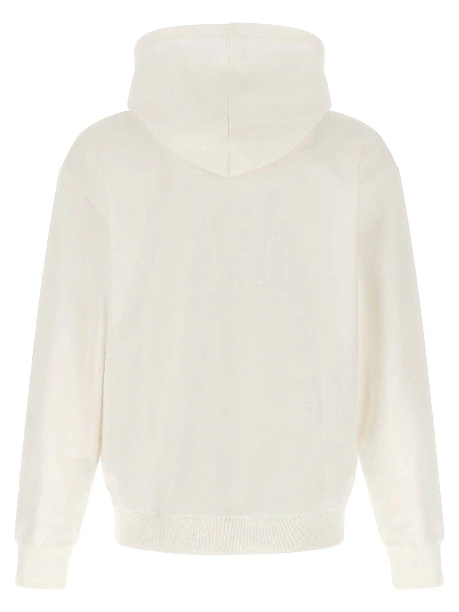 Lacoste White Cotton Sweatshirt