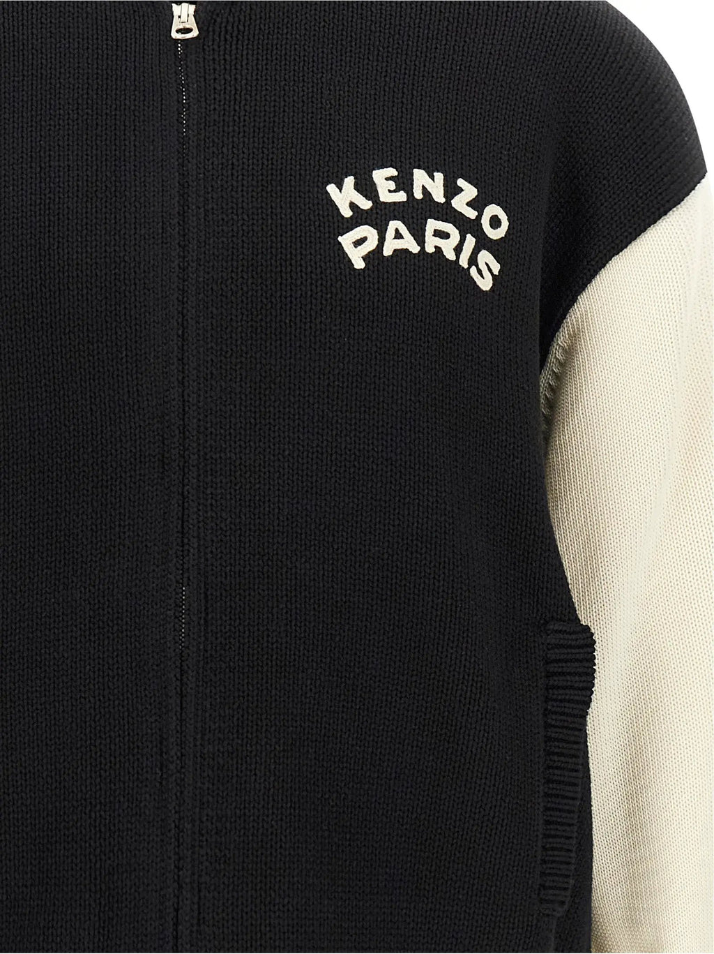 Kenzo Bicolor Cotton Cardigan