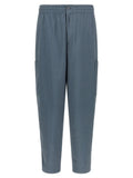Kenzo Gray Wool Cargo Pants