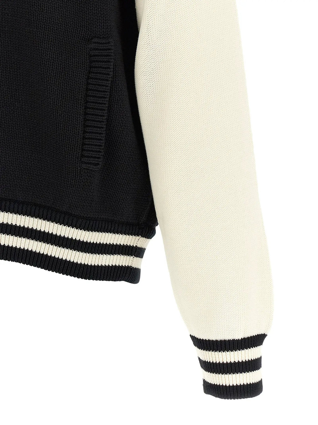 Kenzo Bicolor Cotton Cardigan