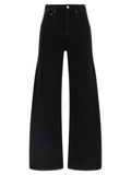 Agolde Black Cotton Jeans Denim