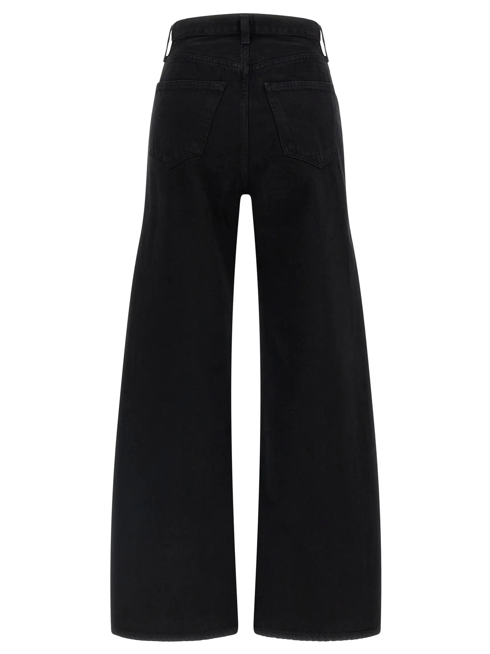 Agolde Black Cotton Jeans Denim