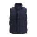 Stone Island Blue Goose Down Sleeveless Jacket