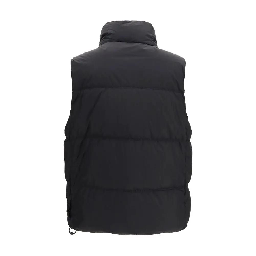 Stone Island Black Goose Down Sleeveless Jacket