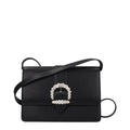 Jimmy Choo Black Leather Crossbody Bag