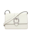 Jimmy Choo White Leather Crossbody Bag