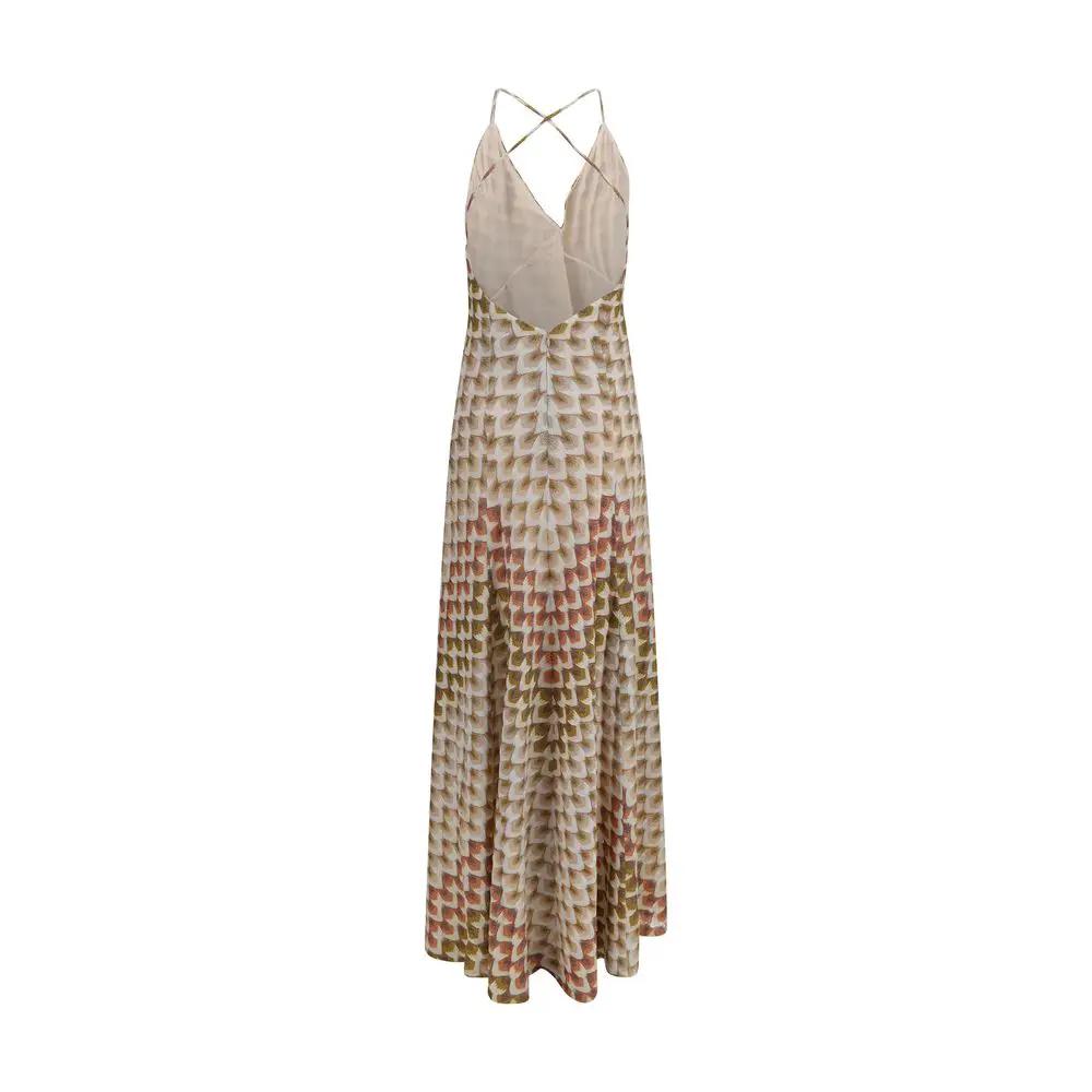 Missoni Multicolor Viscose Long Dress