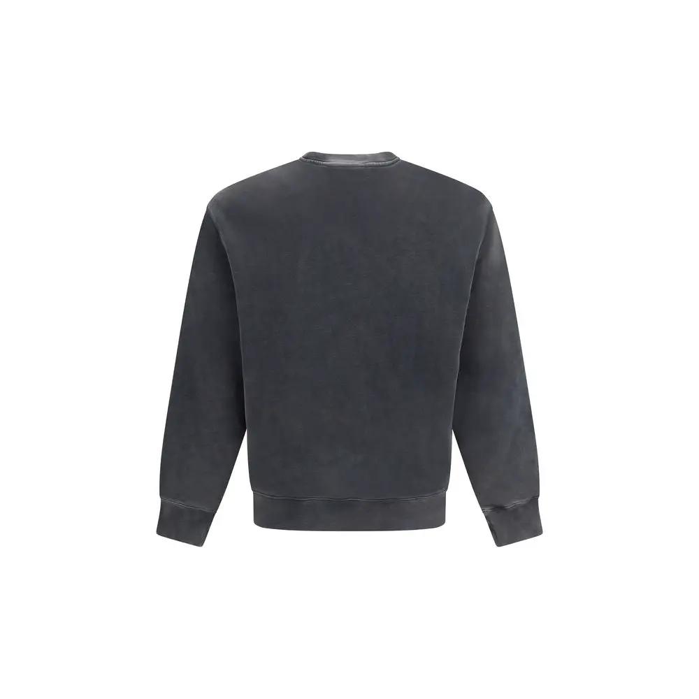Maison Kitsuné Gray Cotton Sweatshirt