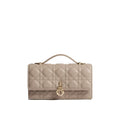 Dior Beige Leather Clutch Bag