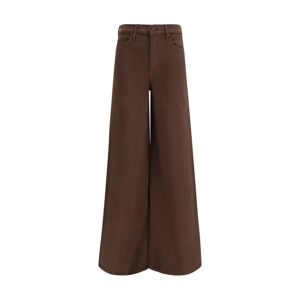 Mother Denim Brown Cotton Jeans Denim