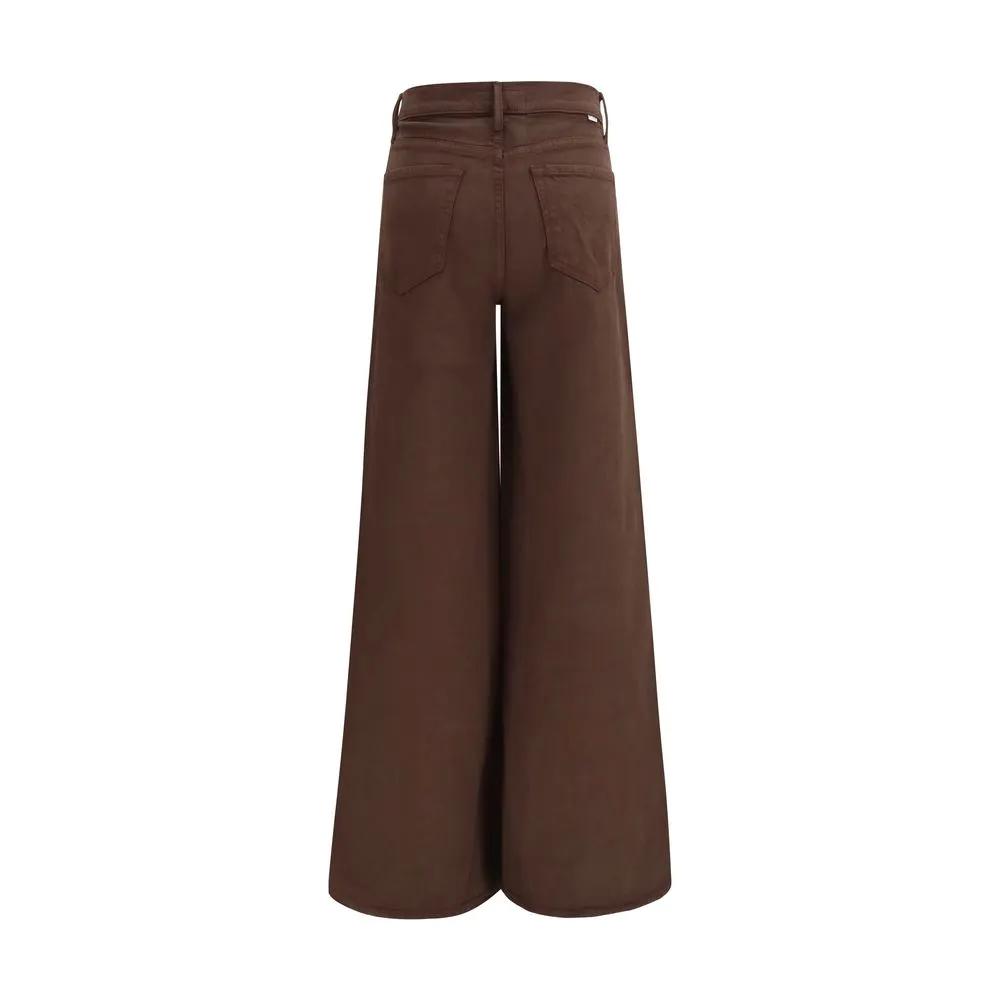 Mother Denim Brown Cotton Jeans Denim