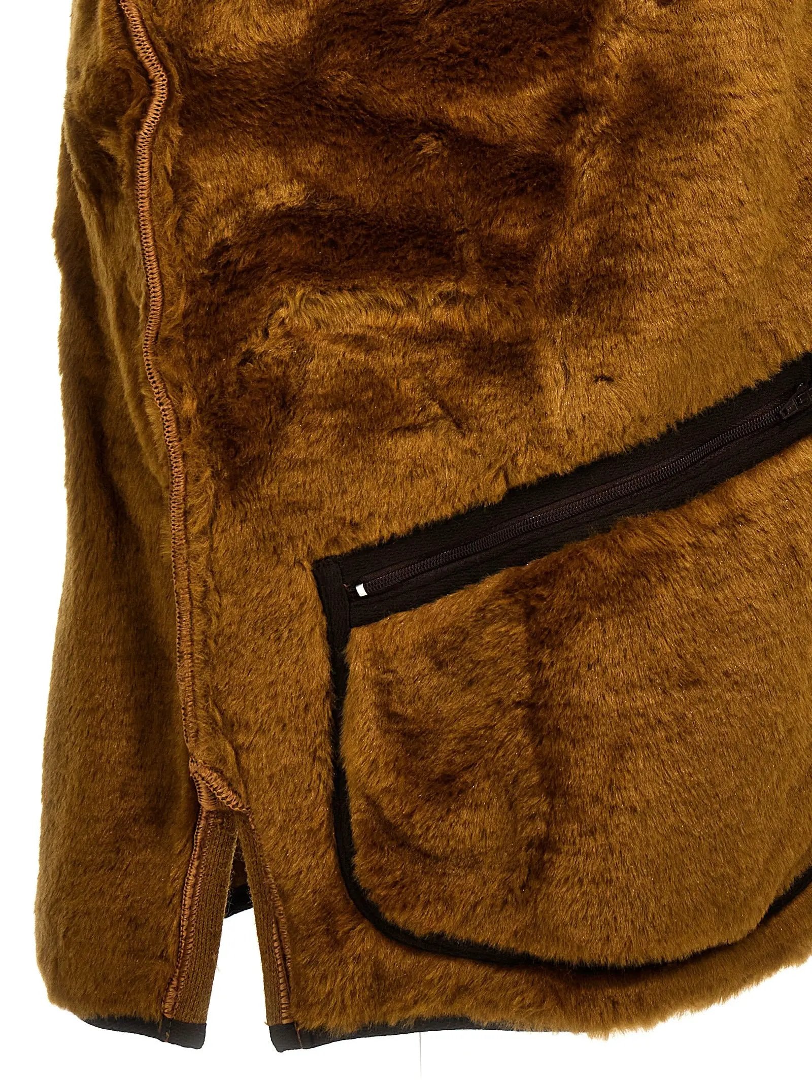 Barbour Brown Polyester Sleeveless Jacket