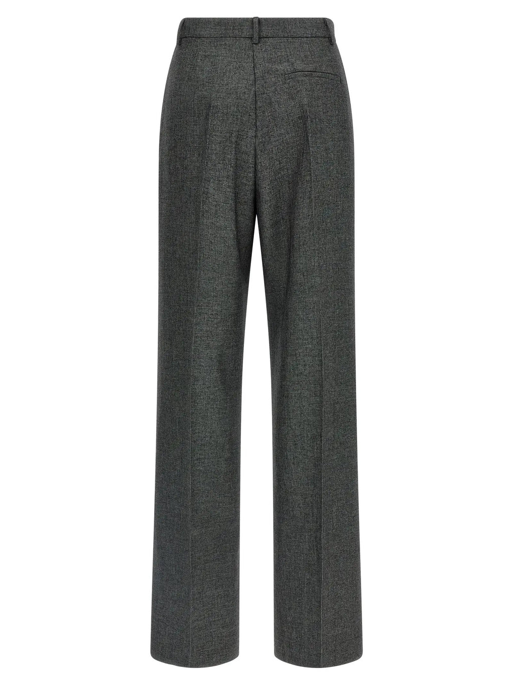 The Andamane Gray Polyester Dress Pants
