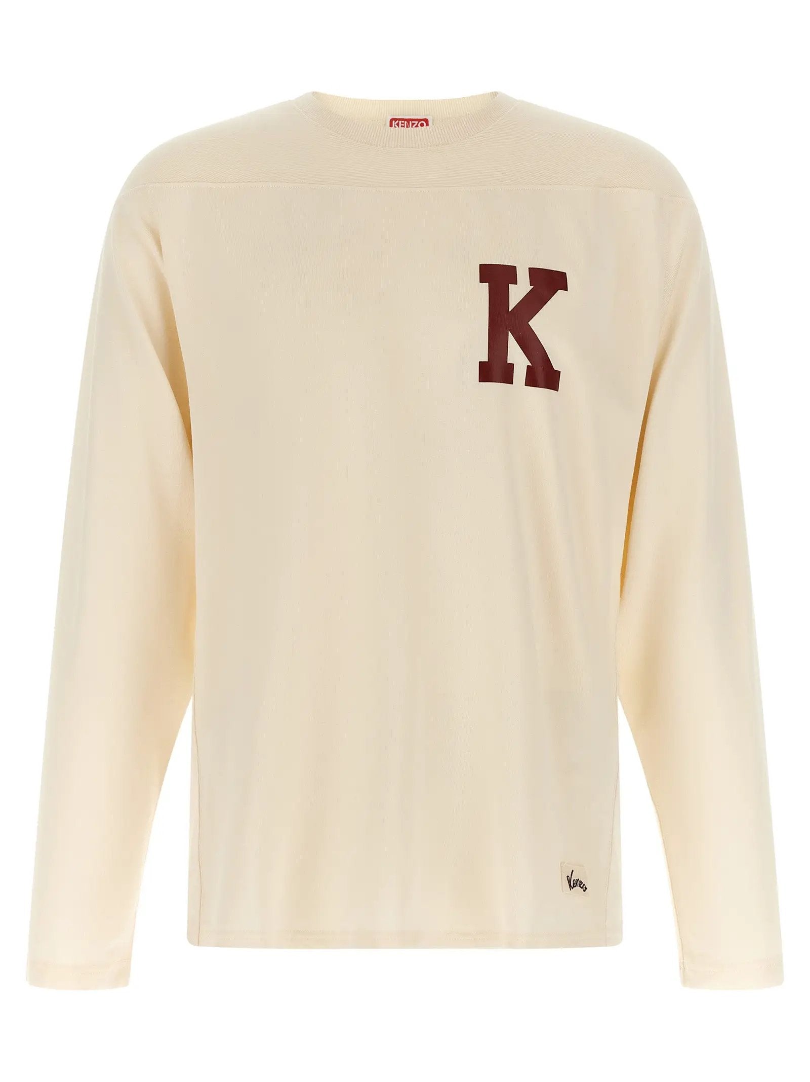 Kenzo Beige Viscose T-Shirt