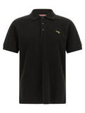 Kenzo Black Cotton Polo Shirt
