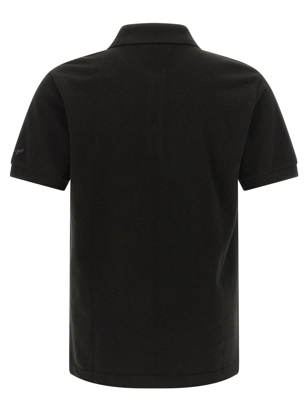 Kenzo Black Cotton Polo Shirt
