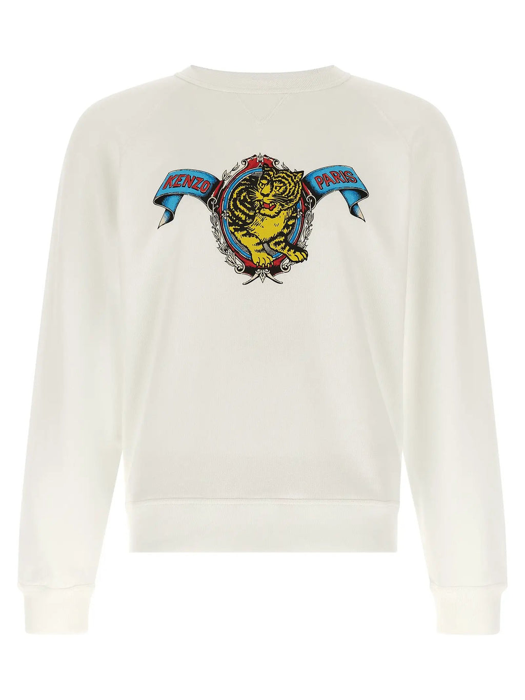 Kenzo White Viscose Sweatshirt