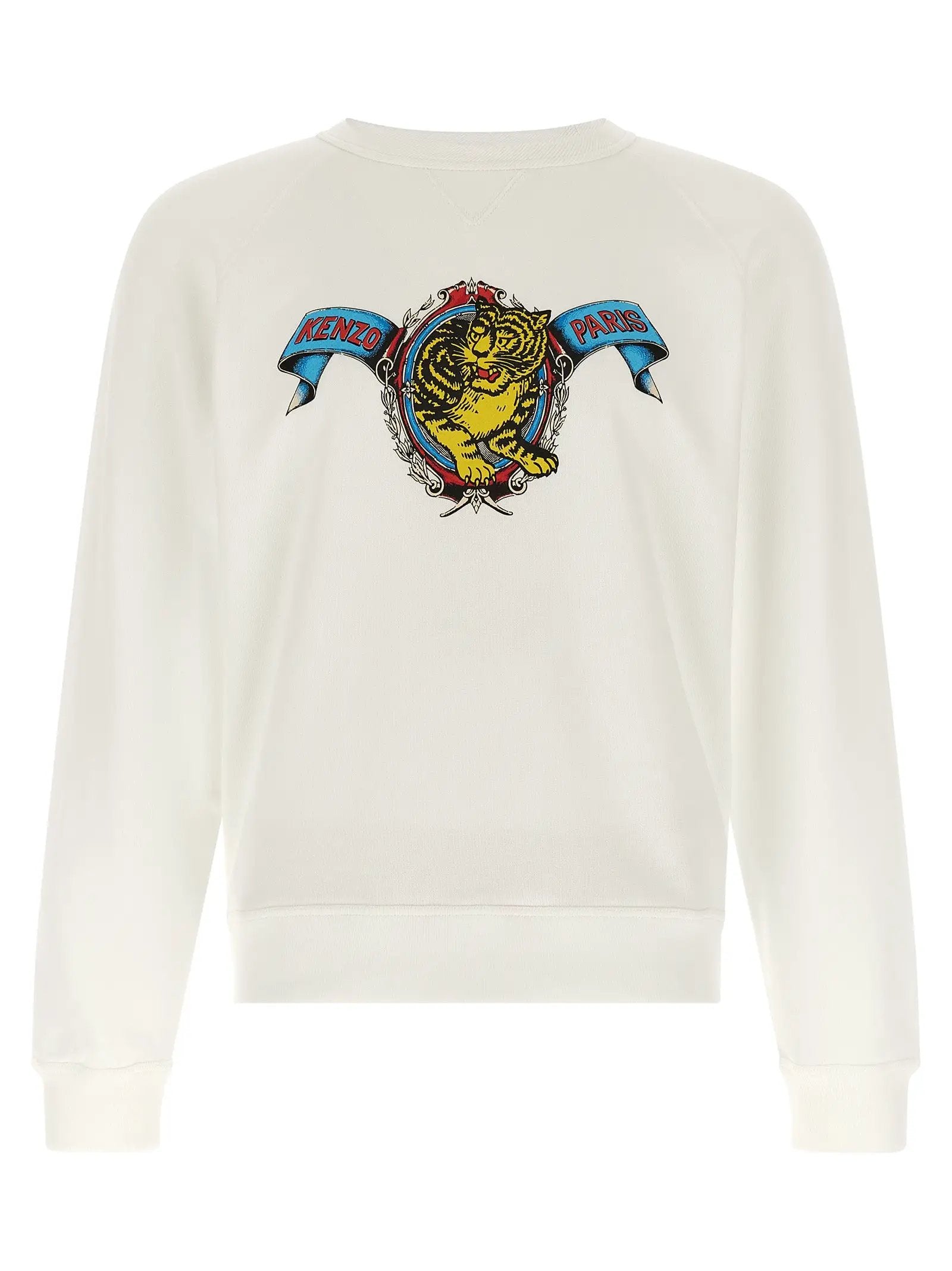 Kenzo White Viscose Sweatshirt