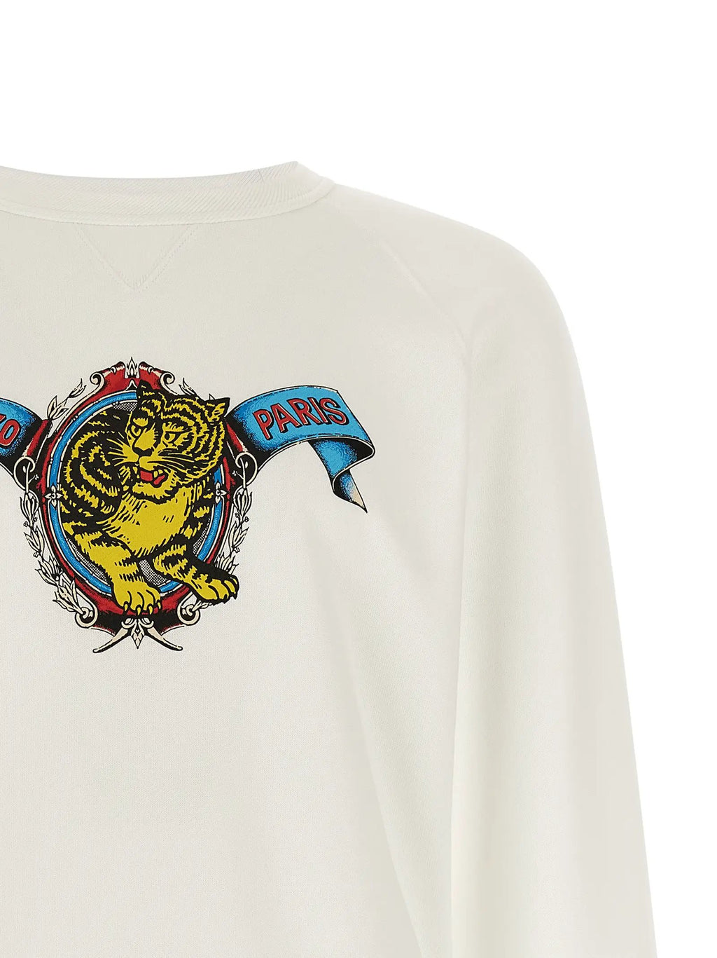Kenzo White Viscose Sweatshirt
