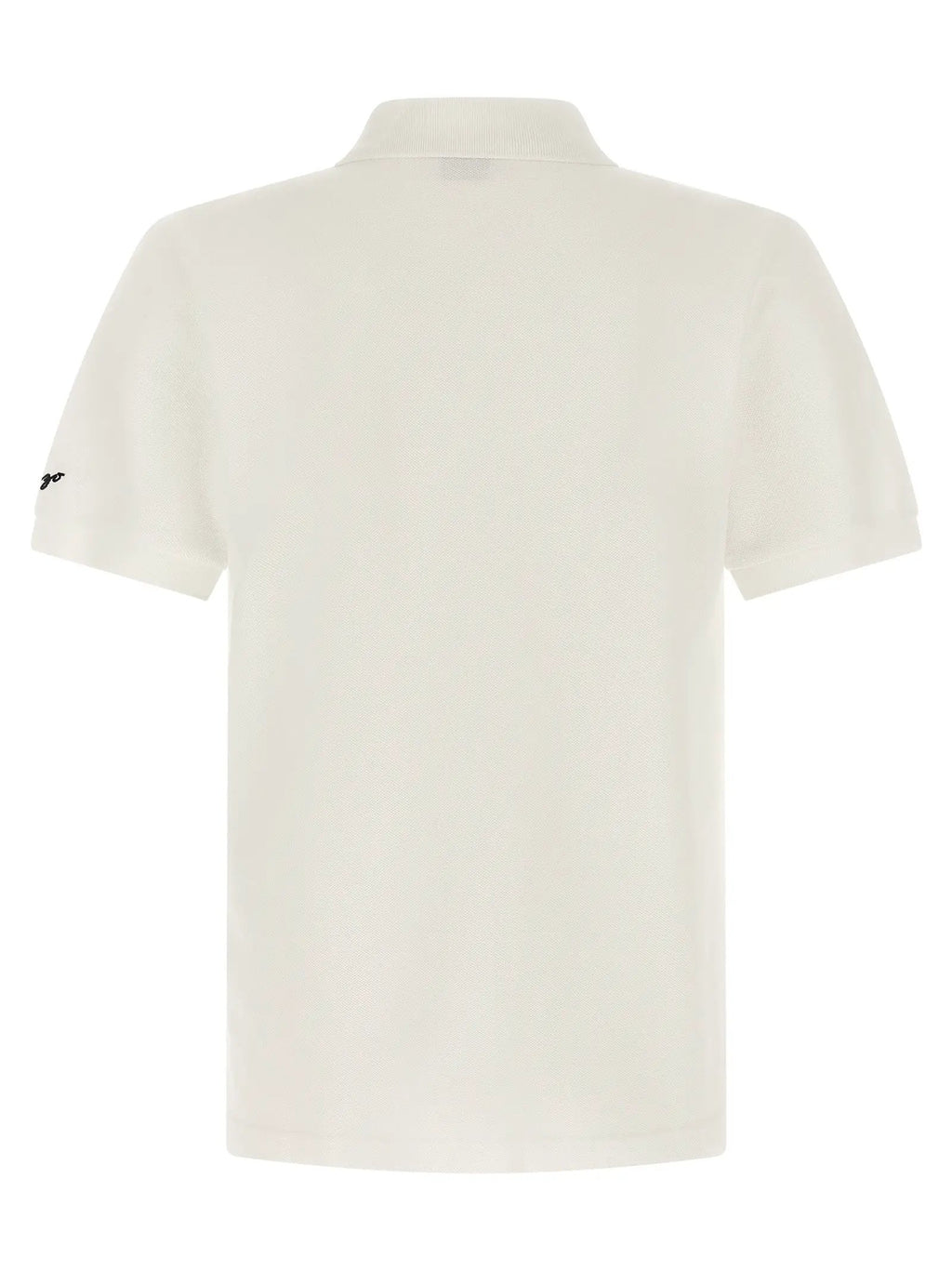 Kenzo White Cotton Polo Shirt