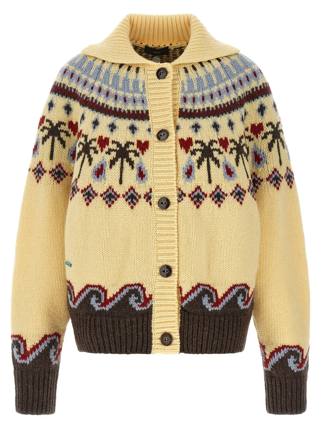 Alanui Alanui Multicolor Virgin Wool Cardigan