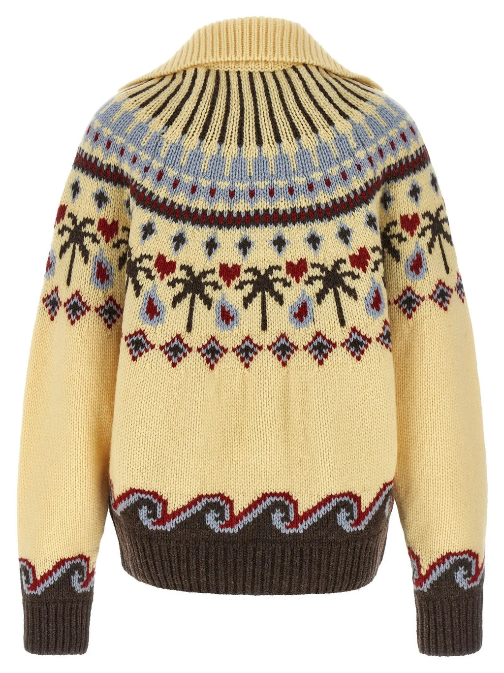 Alanui Alanui Multicolor Virgin Wool Cardigan
