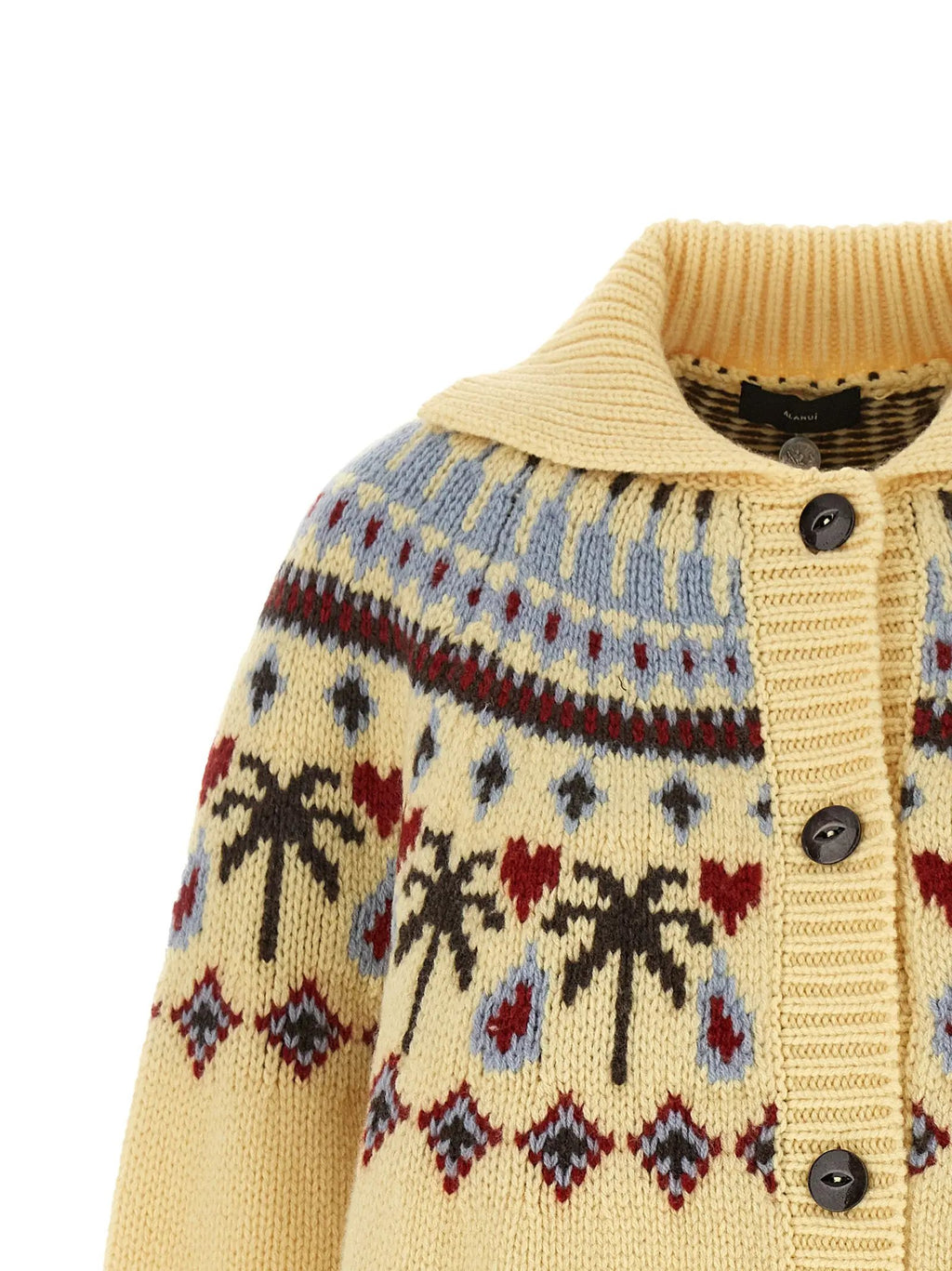 Alanui Alanui Multicolor Virgin Wool Cardigan
