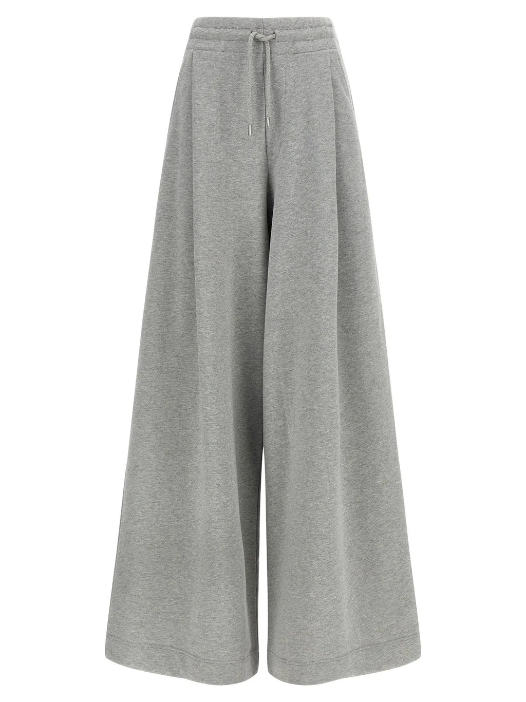 Pantalon décontracté gris en coton Dries Van Noten