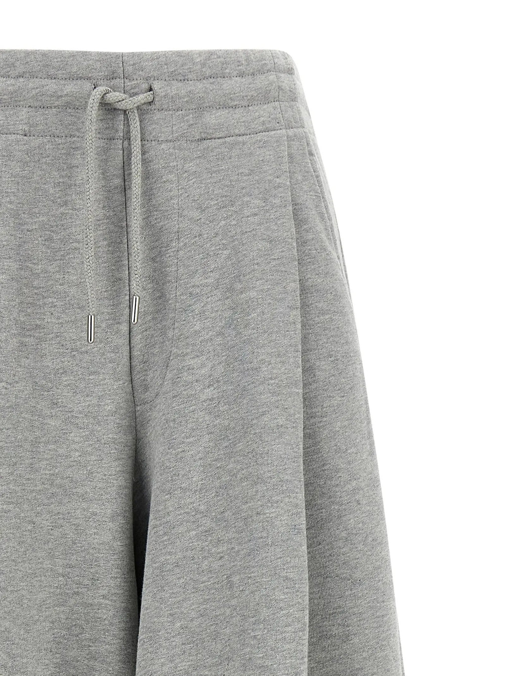 Pantalon décontracté gris en coton Dries Van Noten