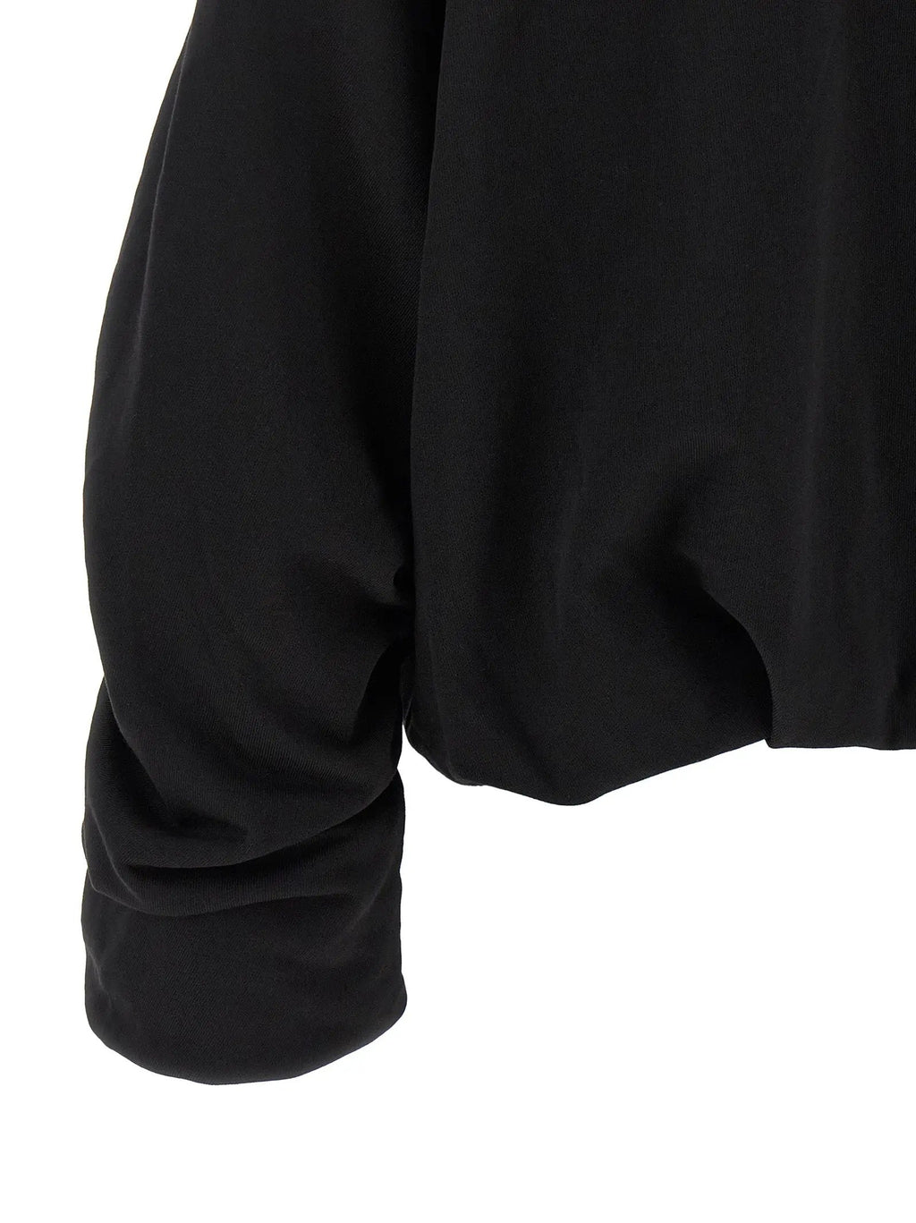 Dries Van Noten Black Cotton Hoodie