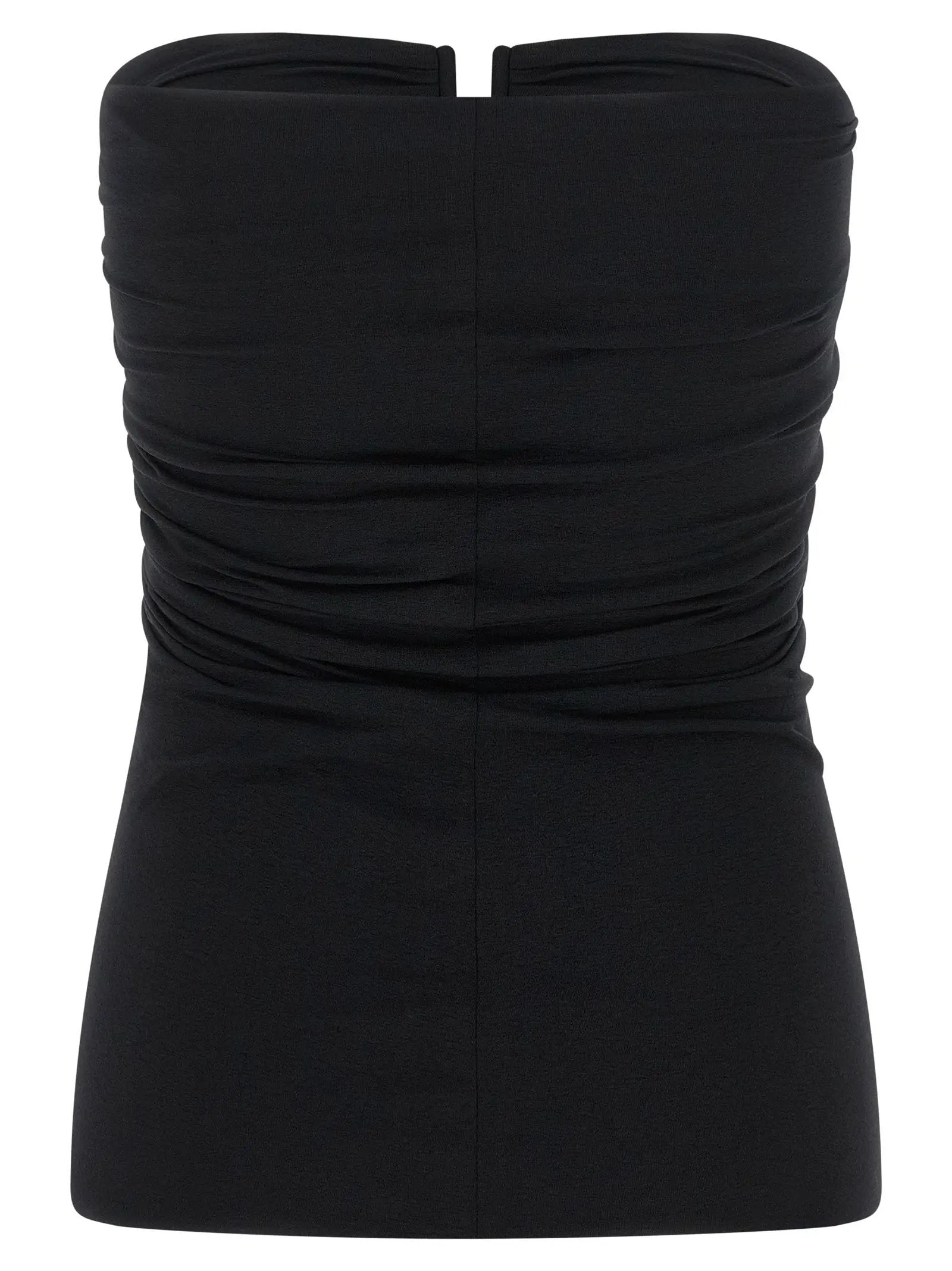 Rick Owens Black Nylon Tank Tops