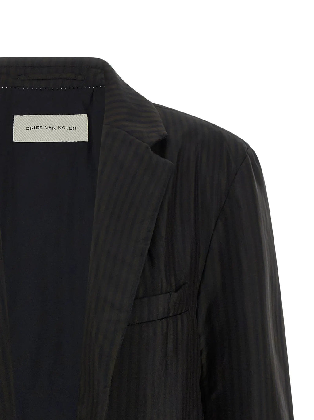 Dries Van Noten Brown Copper Blazer