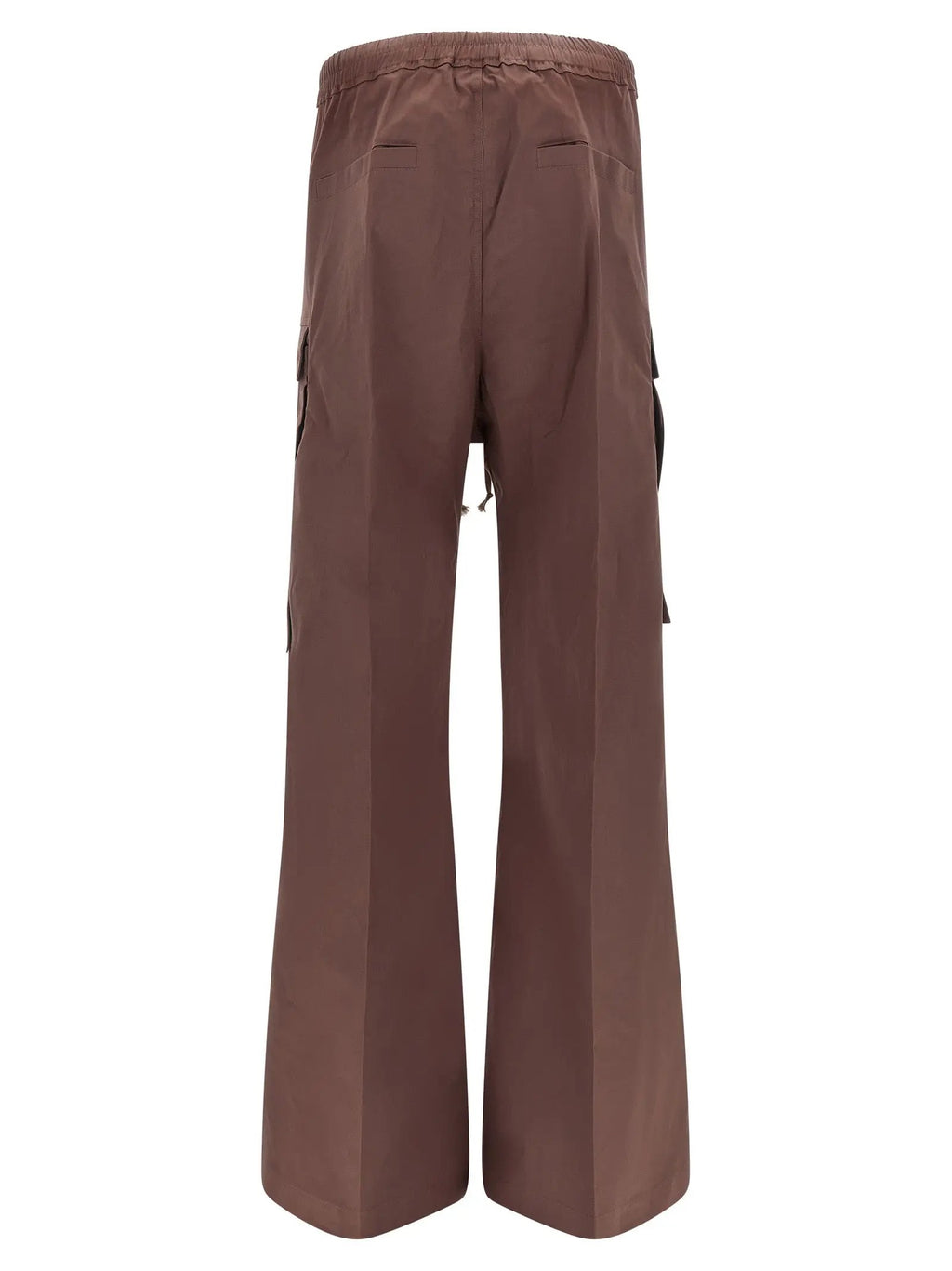 Rick Owens Brown Cotton Flared Pants