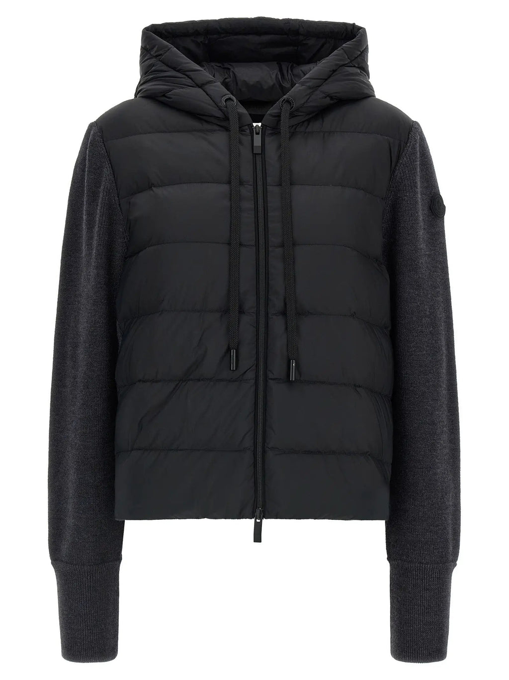 Moncler Gray Polyamide Cardigan
