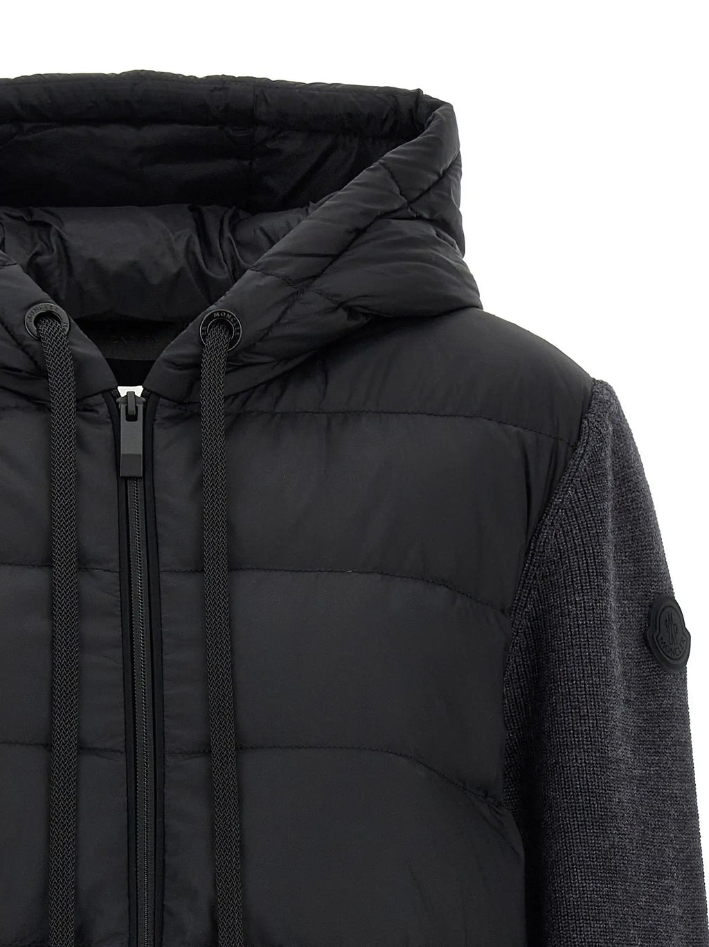 Moncler Gray Polyamide Cardigan