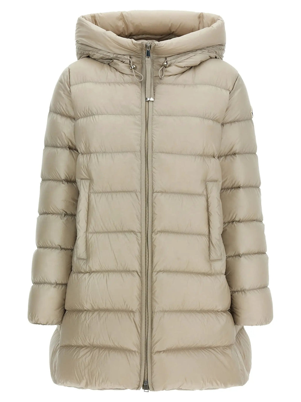 Moncler Moncler Beige Polyamide Full-Length Jacket