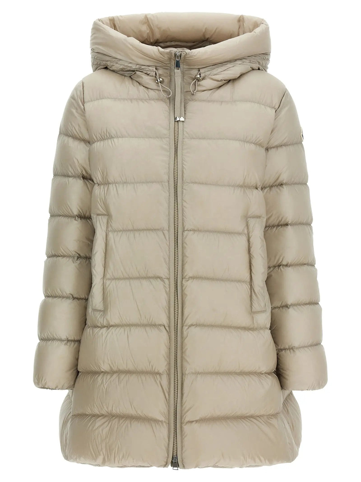 Moncler Moncler Beige Polyamide Full-Length Jacket