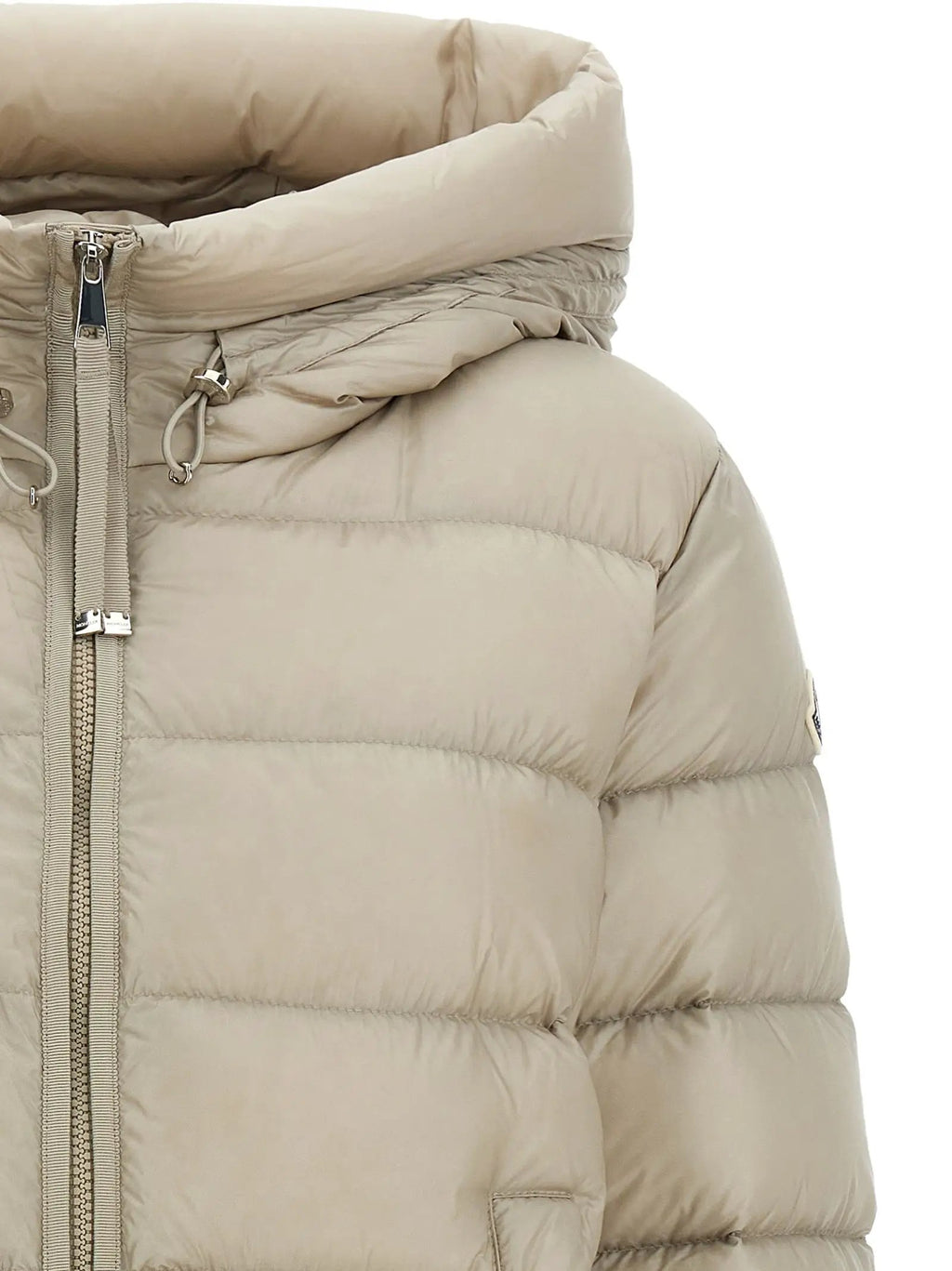 Moncler Moncler Beige Polyamide Full-Length Jacket