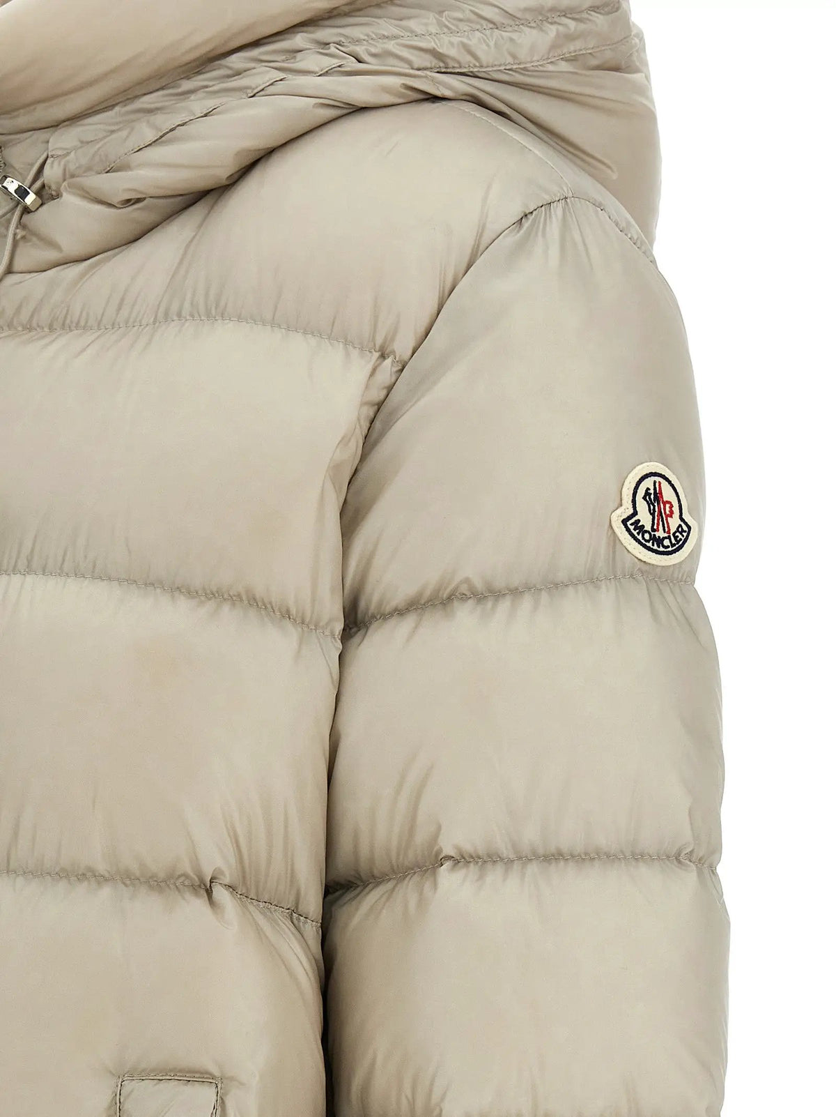 Moncler Moncler Beige Polyamide Full-Length Jacket