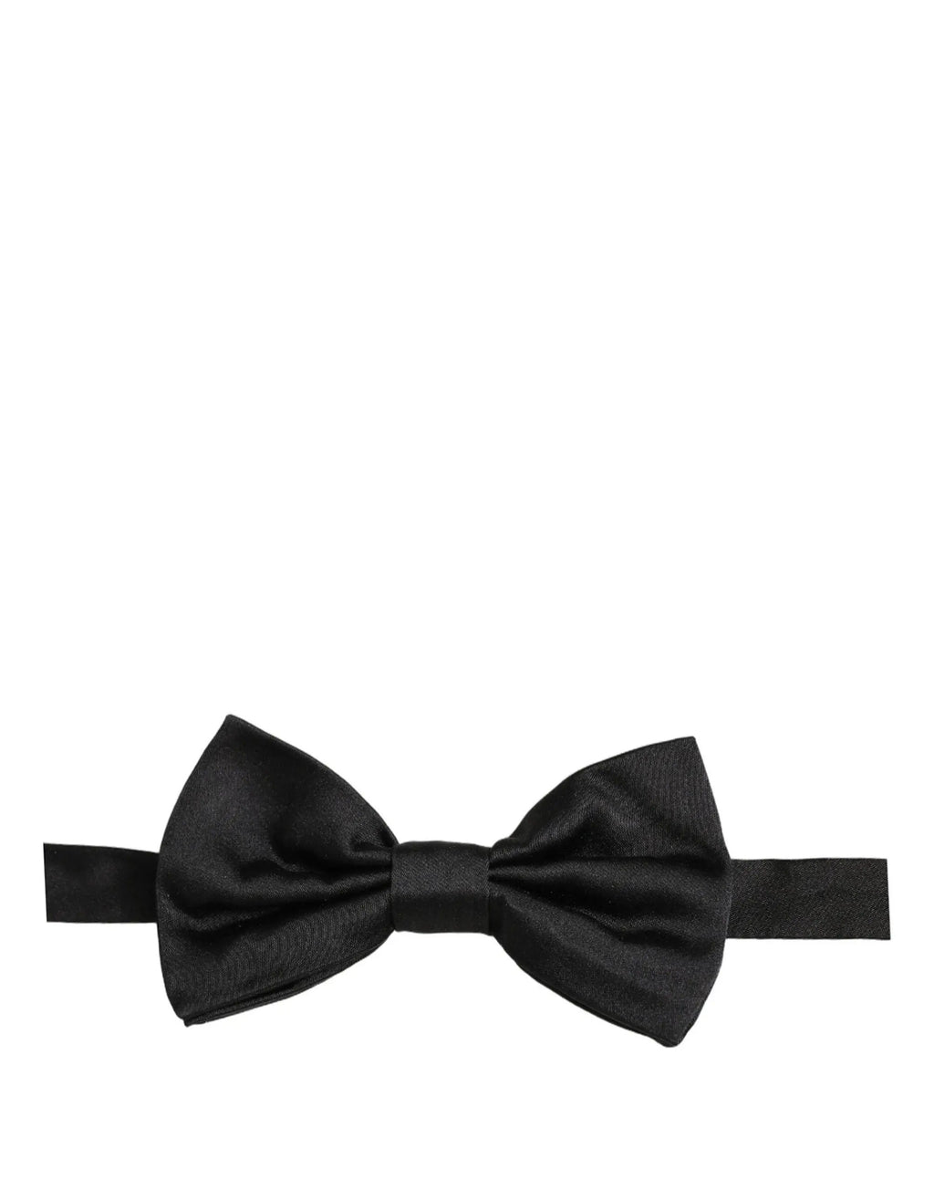 Nœud papillon Dolce & Gabbana pour homme, noir, 100 % soie, tour de cou ajustable
