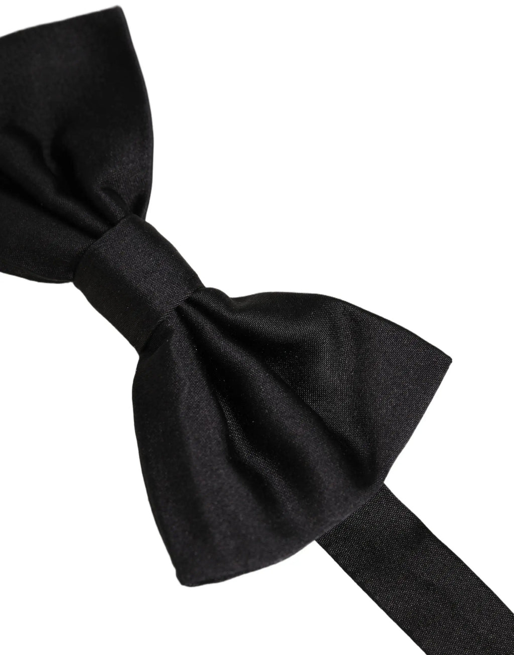 Nœud papillon Dolce & Gabbana pour homme, noir, 100 % soie, tour de cou ajustable