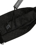 Dolce & Gabbana Men Black 100% SIlk Adjustable Neck Papillon Bow Tie