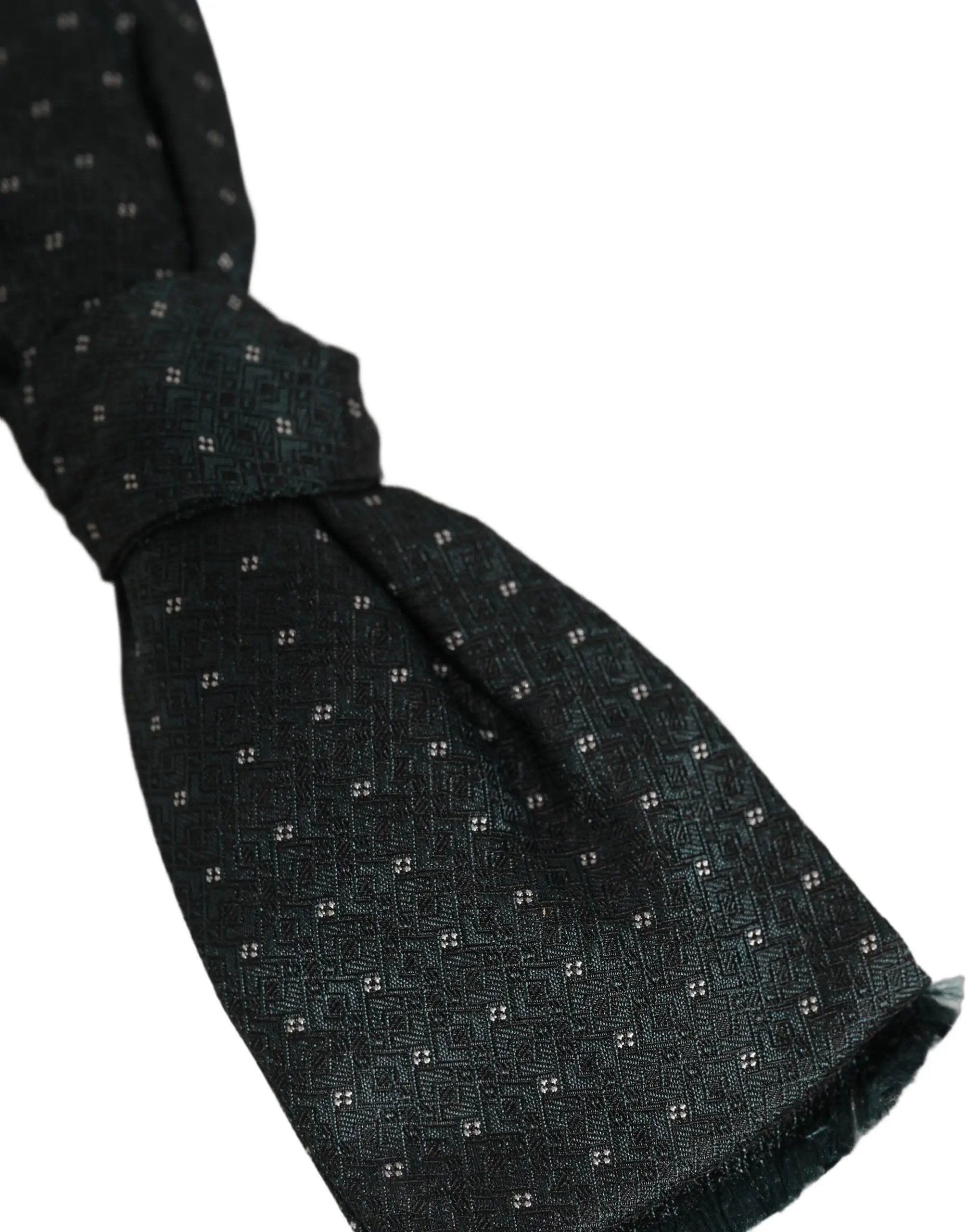 Dolce & Gabbana Homme Nœud Papillon Papillon Réglable à Motif Vert
