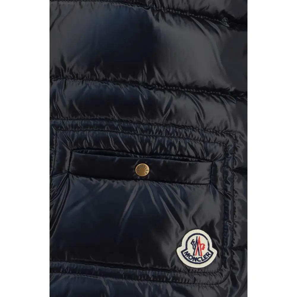 Moncler Black Polyamide Sleeveless Jacket